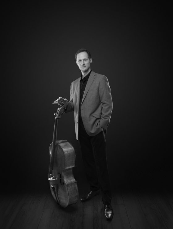 Sebastian Bäverstam with his cello